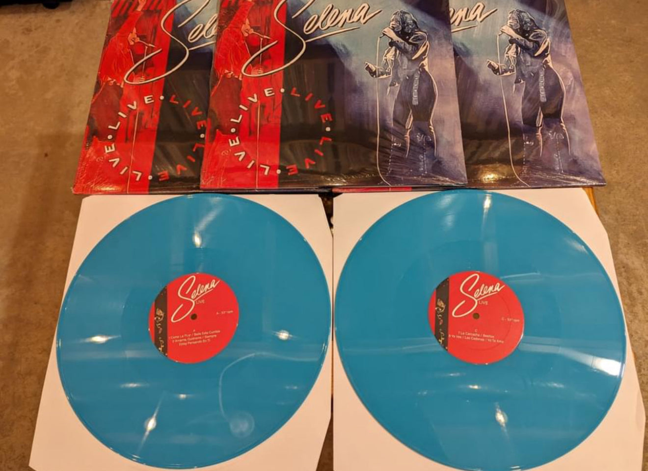 Selena Live Vinyl