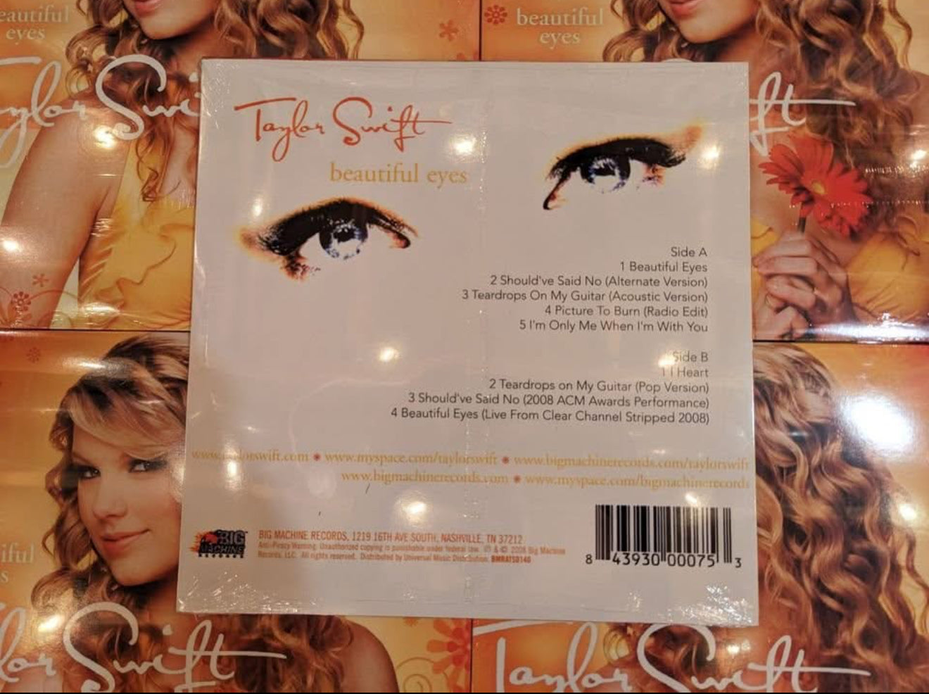 Taylor Swift-Beautiful Eyes-LP