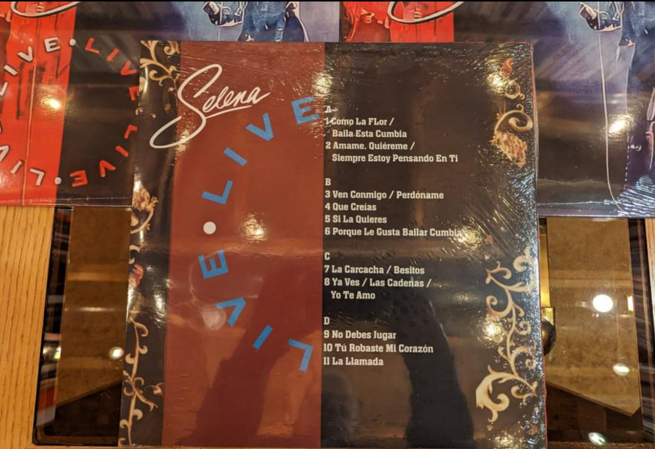 Selena Live Vinyl