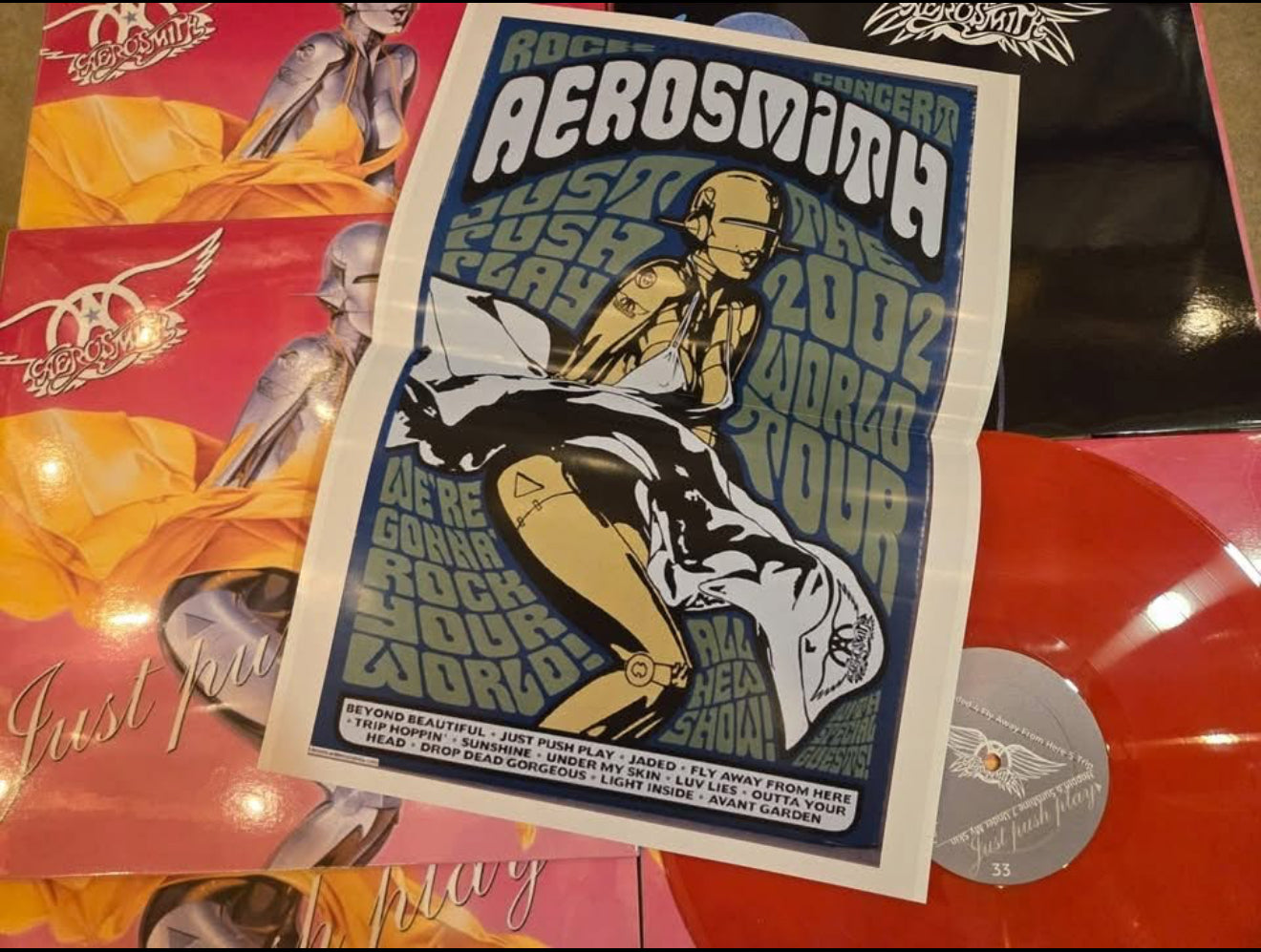 Aerosmith – Just Push Play - LP