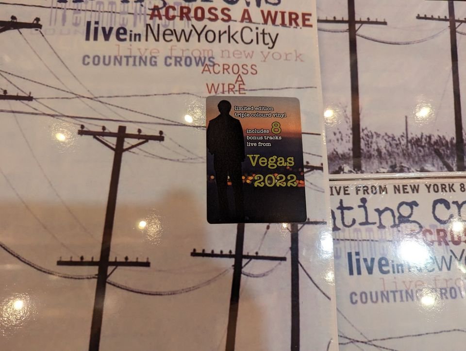 Counting Crows – Across A Wire (Live In New York City)-3LP