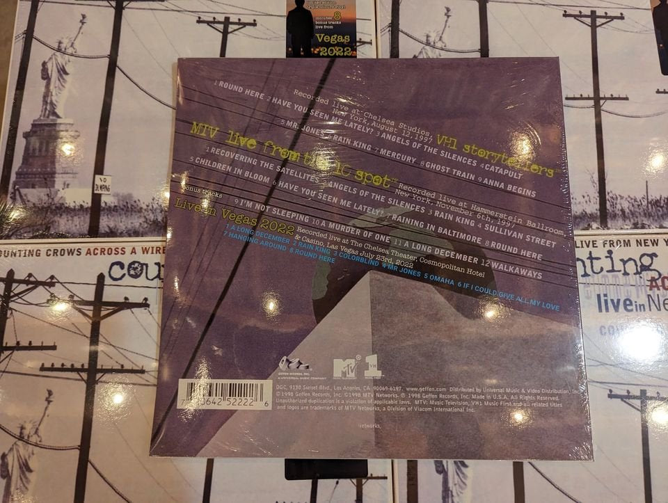 Counting Crows – Across A Wire (Live In New York City)-3LP