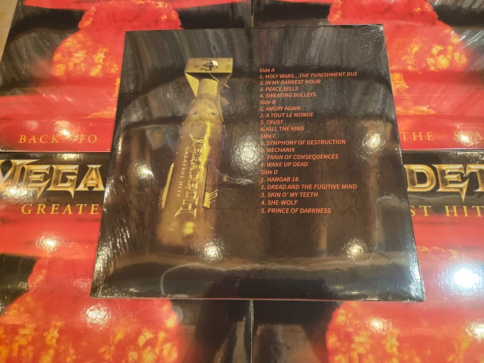Megadeth – Greatest Hits Back To The Start Vinyl
