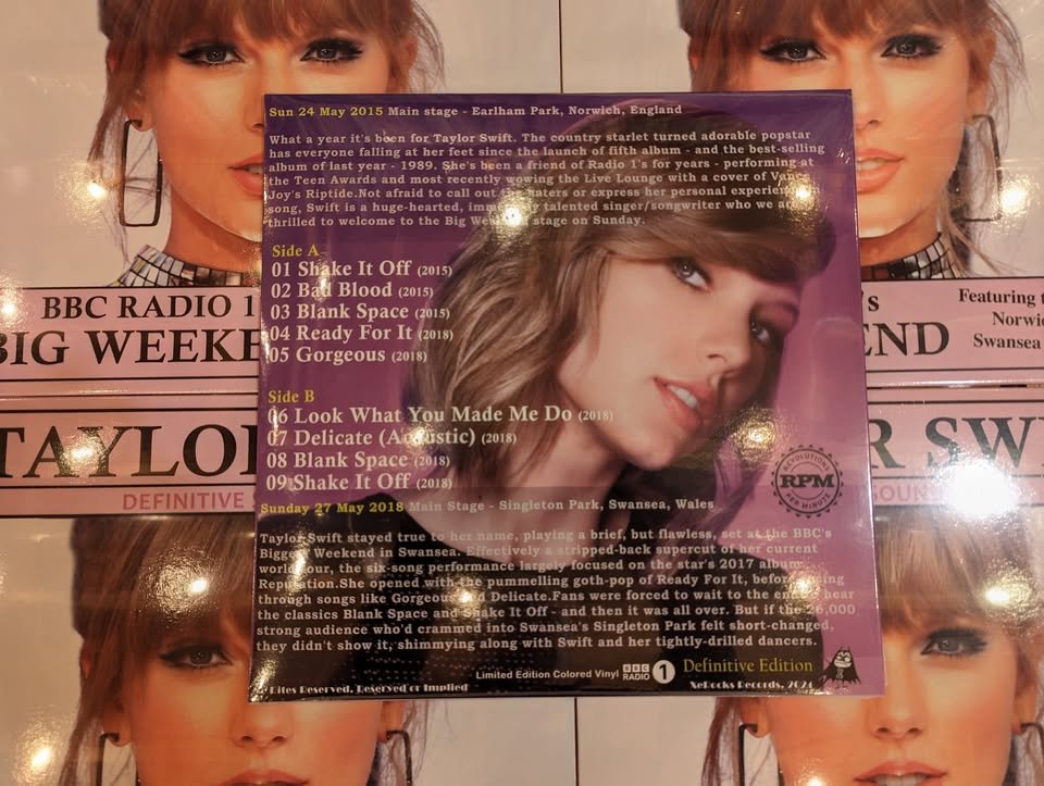 Taylor Swift - BBC Radio 1's Big Weekend Vinyl