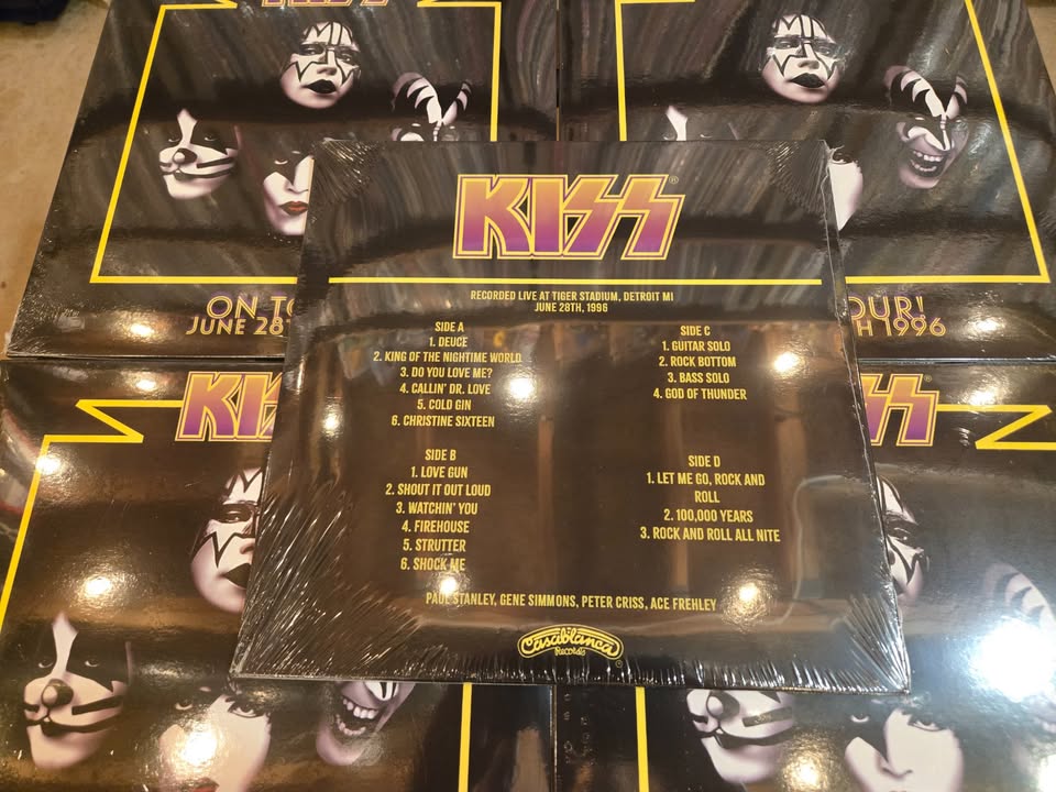 Kiss – On Tour! June 28th 1996 Vinyl