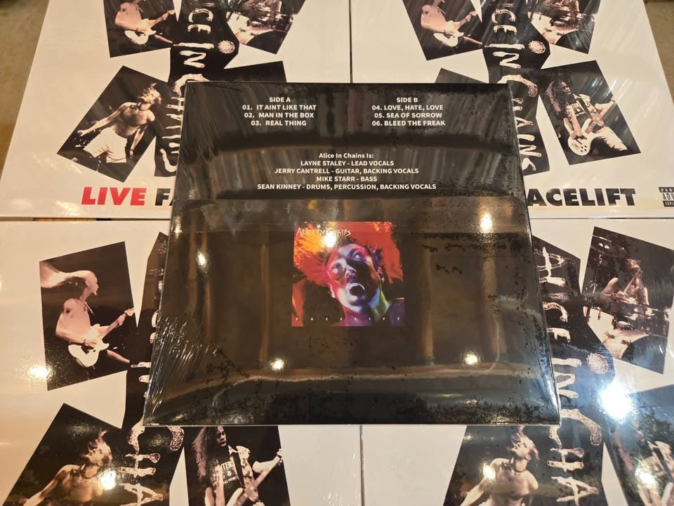 Alice In Chains - Live Facelift- (UK VINYL IMPORT)-LP