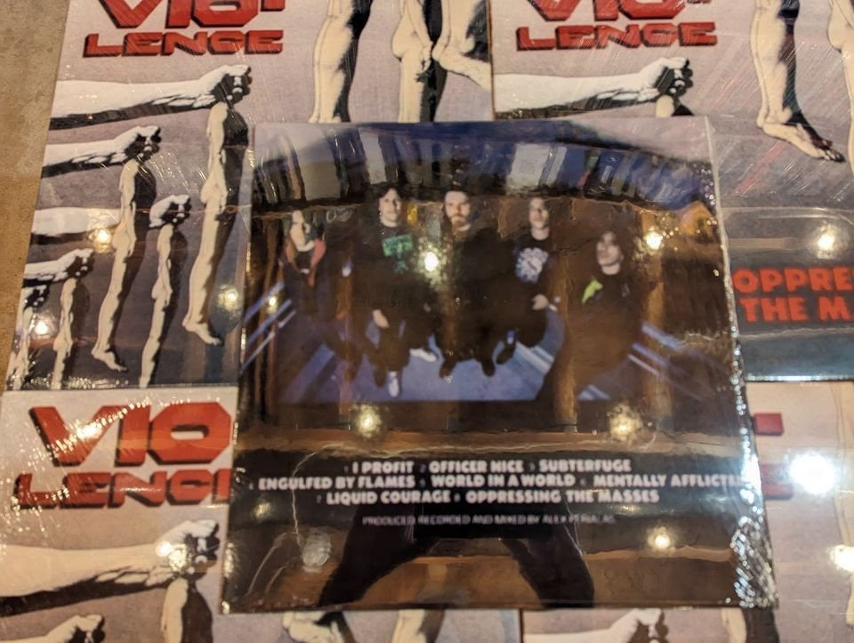 Vio-Lence – Oppressing The Masses Vinyl