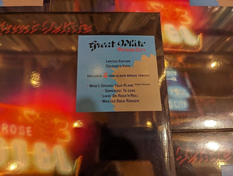 Great White – Psycho City Vinyl