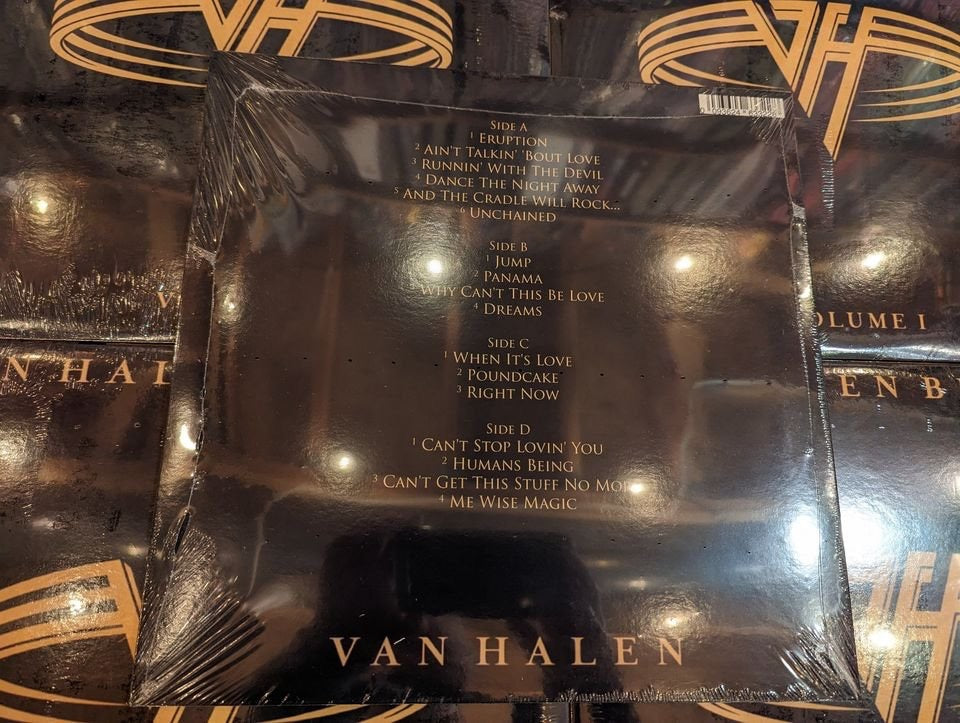 Van Halen – Best Of Volume I (LIMITED UK COLOR VINYL IMPORT) - 2LP