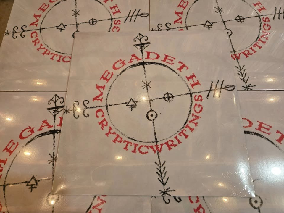 Megadeth - Cryptic Writings - LP Colored Vinyl