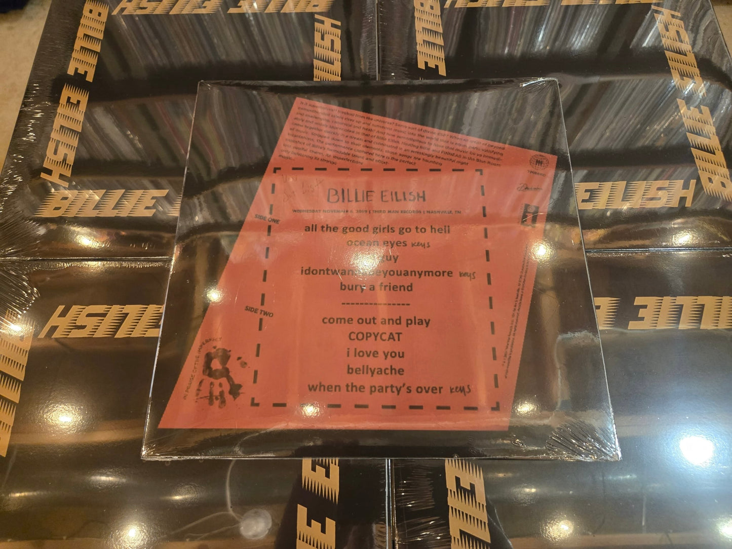 Billie Eilish - Live At Third Man Records Vinyl