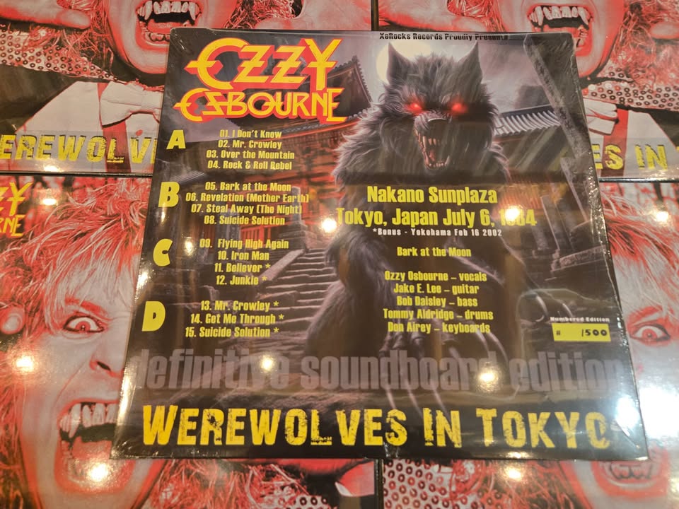 Ozzy Osbourne – Werewolves In Tokyo Vinyl